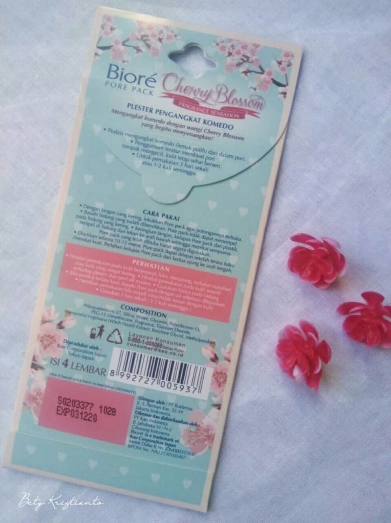 Review Biore Pore Pack Cherry blossom