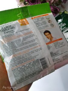 Review Garnier Color Naturals Express Cream.