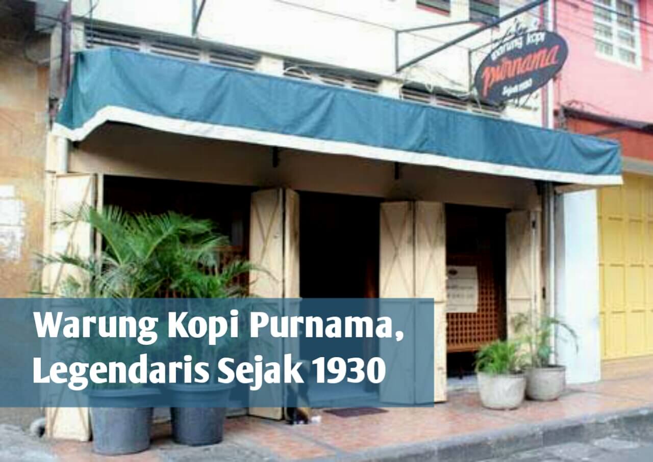 Nyantai Sejenak di Kopi Purnama, Warung Kopi Legendaris di Pusat Kota Bandung