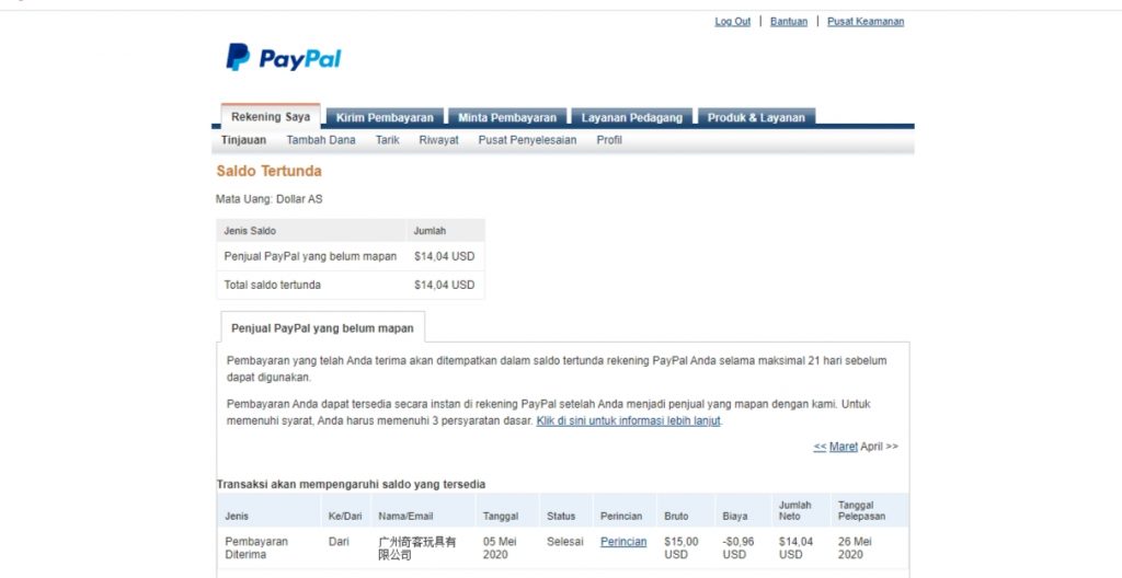 Cara Menarik Dana yang Tertahan di PayPal