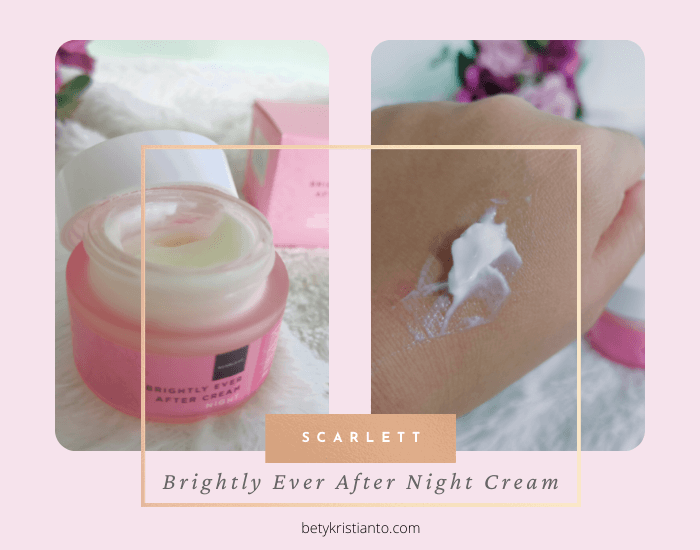 night cream scarlett
