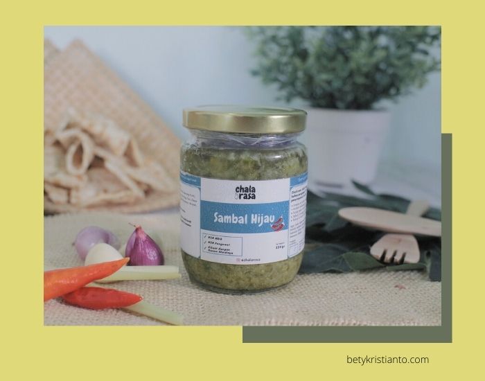 Sambal teri hijau chalarasa