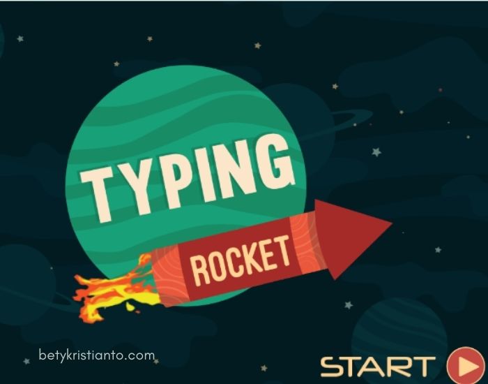 typing rocket game online