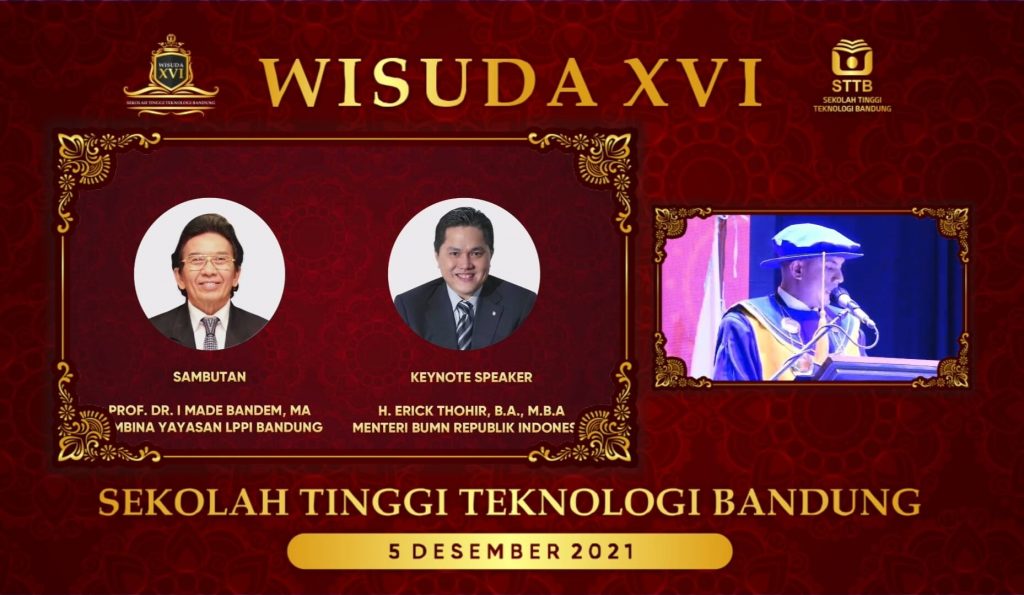 Liputan wisuda stt bandung 2021