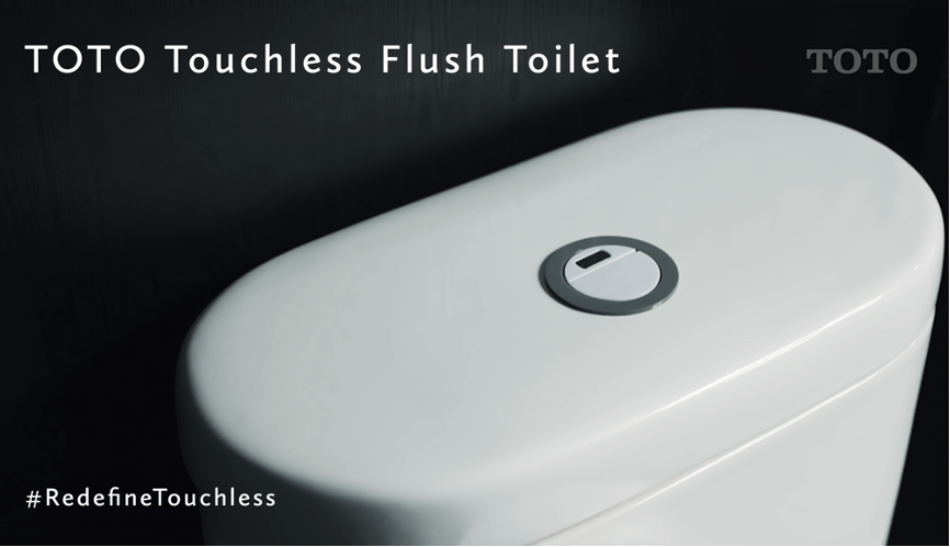 toto touchless flush toilet